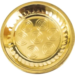 Brass Pooja Plate