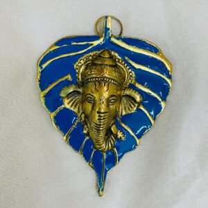 Leaf Vinayagar - blue