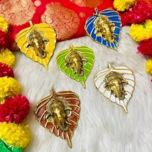 Leaf ganesh - Multicolor