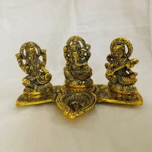 Metal Lakshmi Ganesh Saraswathi
